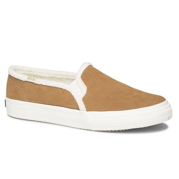 Keds Shoes - Keds Suede Sterling Slip On Sneakers Tan